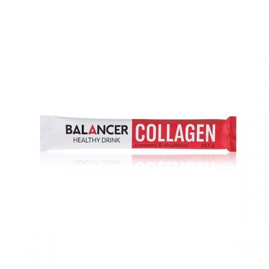 Напиток Balancer Collagen со вкусом «Клюква – морошка», 10 стиков 2